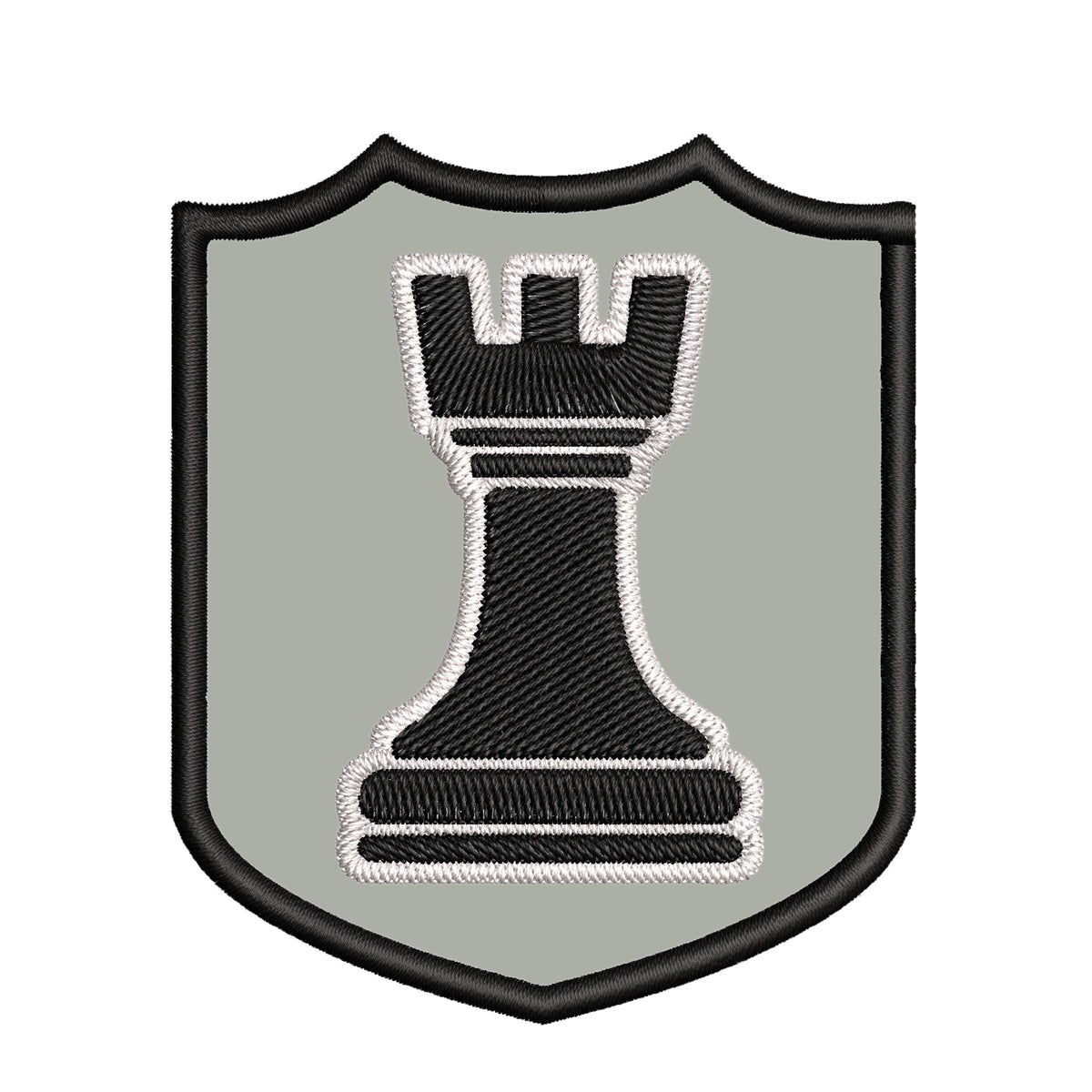 Black Rook Chess Piece 3.5 Die Cut Auto Window Decal – Athena Brands