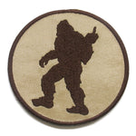 Bigfoot Souvenir Patch | Embroidered Iron-On Sasquatch Badge for Backpacks & Clothes