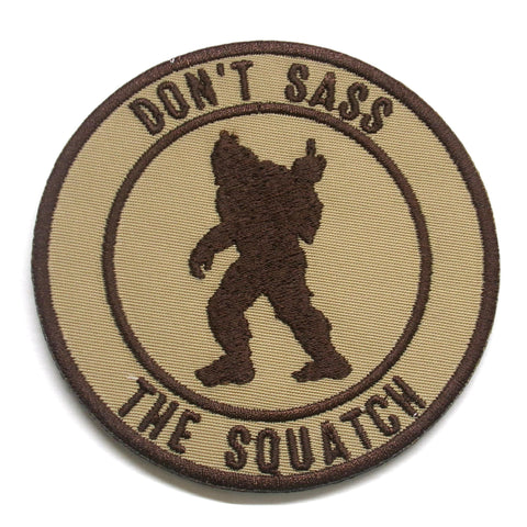 Bigfoot Souvenir Patch | Embroidered Iron-On Sasquatch Badge for Backpacks & Clothes