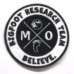 Bigfoot Souvenir Patch | Embroidered Iron-On Sasquatch Badge for Backpacks & Clothes