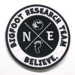 Bigfoot Souvenir Patch | Embroidered Iron-On Sasquatch Badge for Backpacks & Clothes