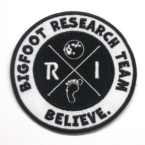 Bigfoot Souvenir Patch | Embroidered Iron-On Sasquatch Badge for Backpacks & Clothes