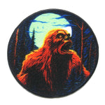 Bigfoot Sasquatch Souvenir Patch – Dye Sublimated Iron-On Applique for Backpacks, Jackets, and Costumes