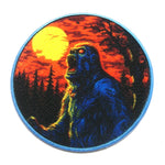 Bigfoot Sasquatch Souvenir Patch – Dye Sublimated Iron-On Applique for Backpacks, Jackets, and Costumes