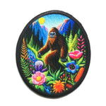 Bigfoot Sasquatch Souvenir Patch – Dye Sublimated Iron-On Applique for Backpacks, Jackets, and Costumes