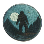 Bigfoot Sasquatch Souvenir Patch – Dye Sublimated Iron-On Applique for Backpacks, Jackets, and Costumes