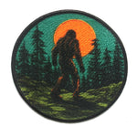 Bigfoot Sasquatch Souvenir Patch – Dye Sublimated Iron-On Applique for Backpacks, Jackets, and Costumes