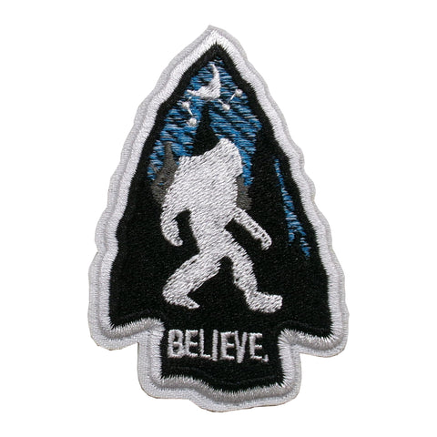 Bigfoot Souvenir Patch | Embroidered Iron-On Sasquatch Badge for Backpacks & Clothes