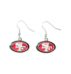 NFL Professional Logo Dangle Earrings — Pick Your Team!