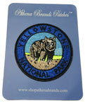 Yellowstone National Park Embroidered Iron-on or Sew-on Patch