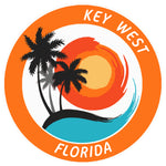 Key West Florida 3.5" Die Cut Auto Window Decal