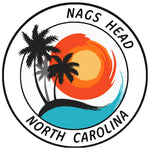 Nags Head North Carolina 3.5" Die Cut Auto Window Decal