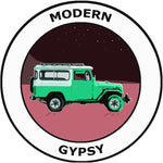 Modern Gypsy Green Land Cruiser Jeep Explore Logo 3.5" Die Cut Auto Window Decal