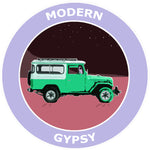 Modern Gypsy Green Land Cruiser Jeep Explore Logo 3.5" Die Cut Auto Window Decal