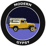 Modern Gypsy Land Cruiser Jeep Explore Logo 3.5" Die Cut Auto Window Decal