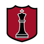 Black King Chess Piece 3.5" Die Cut Auto Window Decal