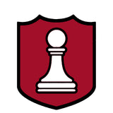 White Pawn Chess Piece 3.5" Die Cut Auto Window Decal