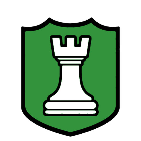 Chess Piece White Rook Chess Club Rook White Chess Castle Sticker for Sale  by Minnesnowta