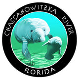 Chassahowitzka River Florida 3.5" Die Cut Auto Window Decal