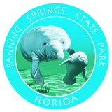 Fanning Springs State Park Florida 3.5" Die Cut Auto Window Decal