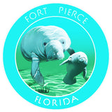 Fort Pierce Florida 3.5" Die Cut Auto Window Decal