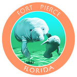 Fort Pierce Florida 3.5" Die Cut Auto Window Decal