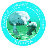 Manatee Springs State Park Florida 3.5" Die Cut Auto Window Decal