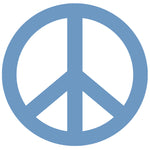 Peace Sign - 4" Die Cut Auto Window Decal