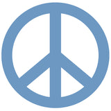 Peace Sign - 4" Die Cut Auto Window Decal