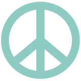 Peace Sign - 4" Die Cut Auto Window Decal