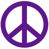 Peace Sign - 4" Die Cut Auto Window Decal