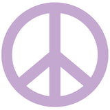 Peace Sign - 4" Die Cut Auto Window Decal