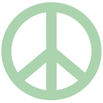 Peace Sign - 4" Die Cut Auto Window Decal