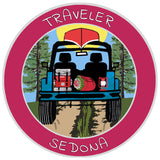 Sedona, Arizona Traveler! 3.5" Vinyl Die Cut Auto Window Decal