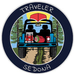 Sedona, Arizona Traveler! 3.5" Vinyl Die Cut Auto Window Decal