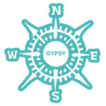 Compass Gypsy - 3.5" Die Cut Window Decal