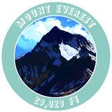 Mount Everest 29,029ft 3.5" Die Cut Auto Window Decal