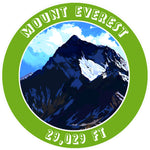 Mount Everest 29,029ft 3.5" Die Cut Auto Window Decal