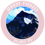 Mount Everest 29,029ft 3.5" Die Cut Auto Window Decal