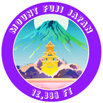 Mount Fuji 12,388ft 3.5" Die Cut Auto Window Decal