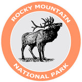 Explore Rocky Mountains 3.5" Die Cut Auto Decal