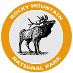 Explore Rocky Mountains 3.5" Die Cut Auto Decal