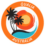 Qualia Australia 3.5" Die Cut Auto Window Decal