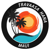 Travaasa Hana Maui 3.5" Die Cut Auto Window Decal