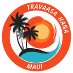 Travaasa Hana Maui 3.5" Die Cut Auto Window Decal