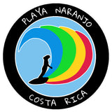 Playa Naranjo, Costa Rica Surfer 3.5" Die Cut Auto Window Decal