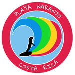 Playa Naranjo, Costa Rica Surfer 3.5" Die Cut Auto Window Decal