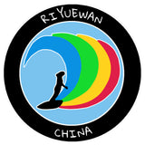 Riyuewan, China Surfer 3.5" Die Cut Auto Window Decal