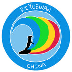 Riyuewan, China Surfer 3.5" Die Cut Auto Window Decal