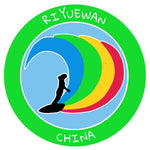 Riyuewan, China Surfer 3.5" Die Cut Auto Window Decal